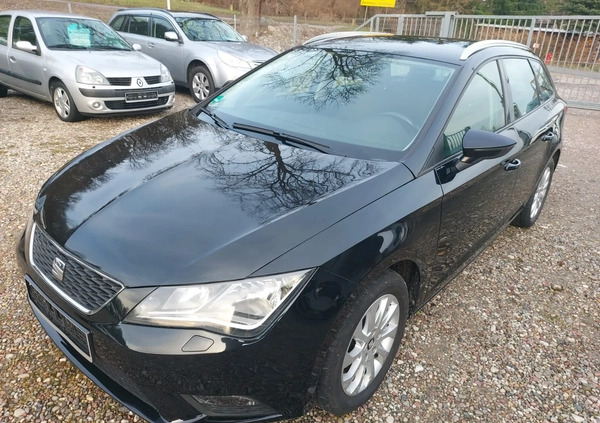 Seat Leon cena 35900 przebieg: 139011, rok produkcji 2015 z Mysłowice małe 254